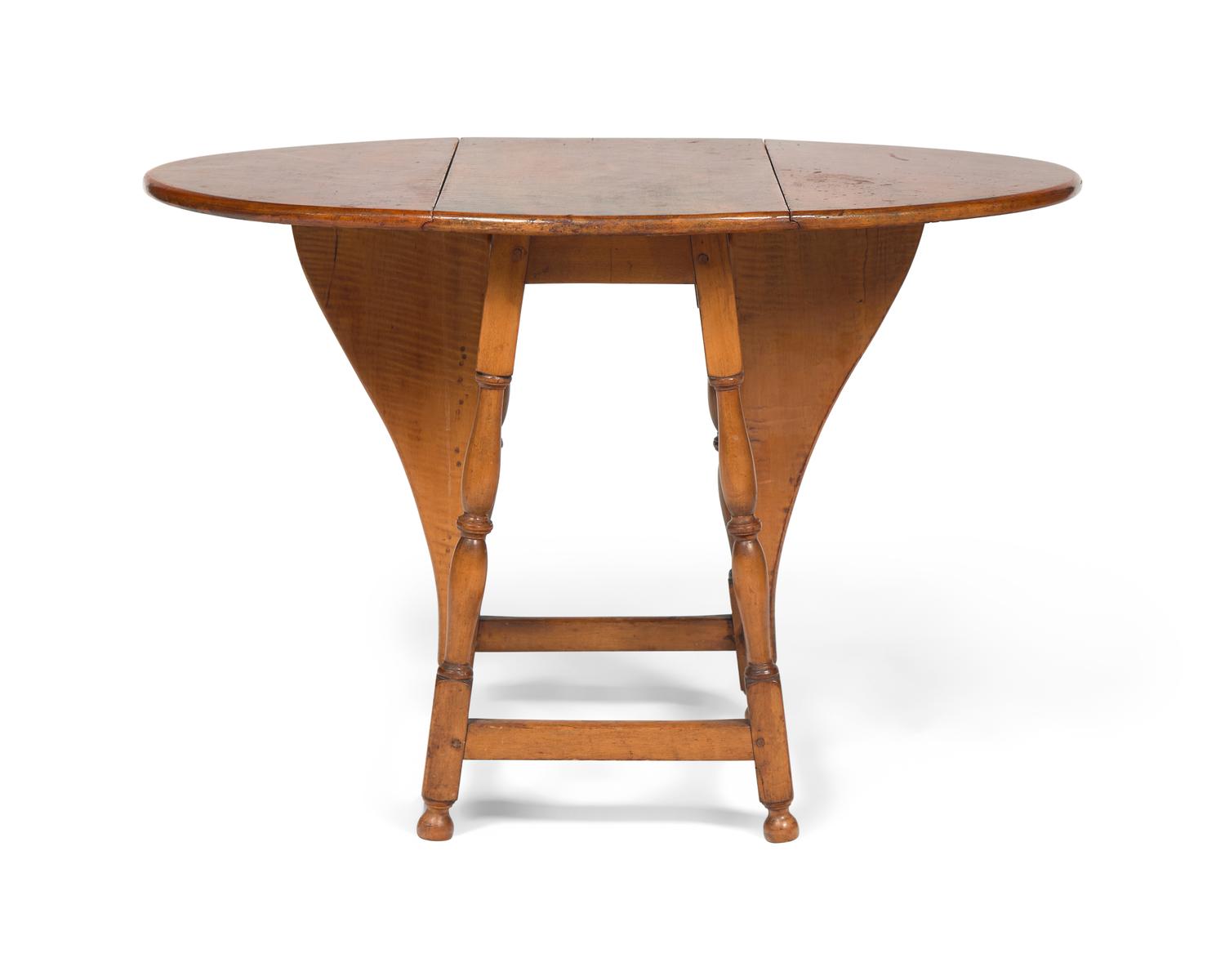 A William & Mary Diminutive Maple Gateleg Table