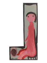 Untitled (Seated Man) and Untitled (Seated Woman) (two works)