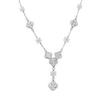 WHITE GOLD AND DIAMOND NECKLACE