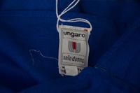 An Ungaro Blue Linen Dress, Size 40.