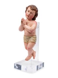 A Continental Painted Figure of the Christ Child