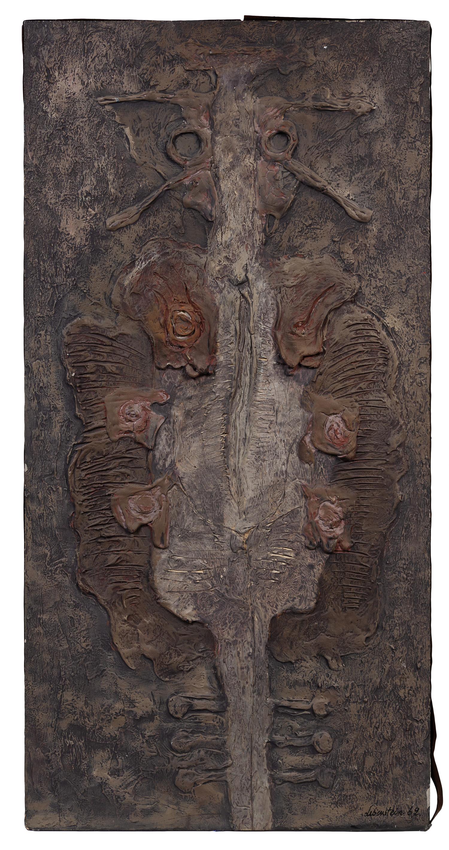 Jan Lebenstein, (Polish/French, 1930-1999), Figure No 163, 1962