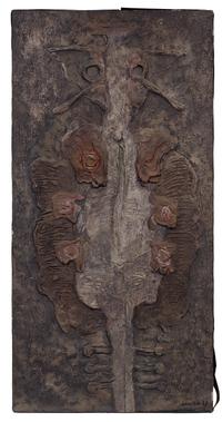 Jan Lebenstein, (Polish/French, 1930-1999), Figure No 163, 1962