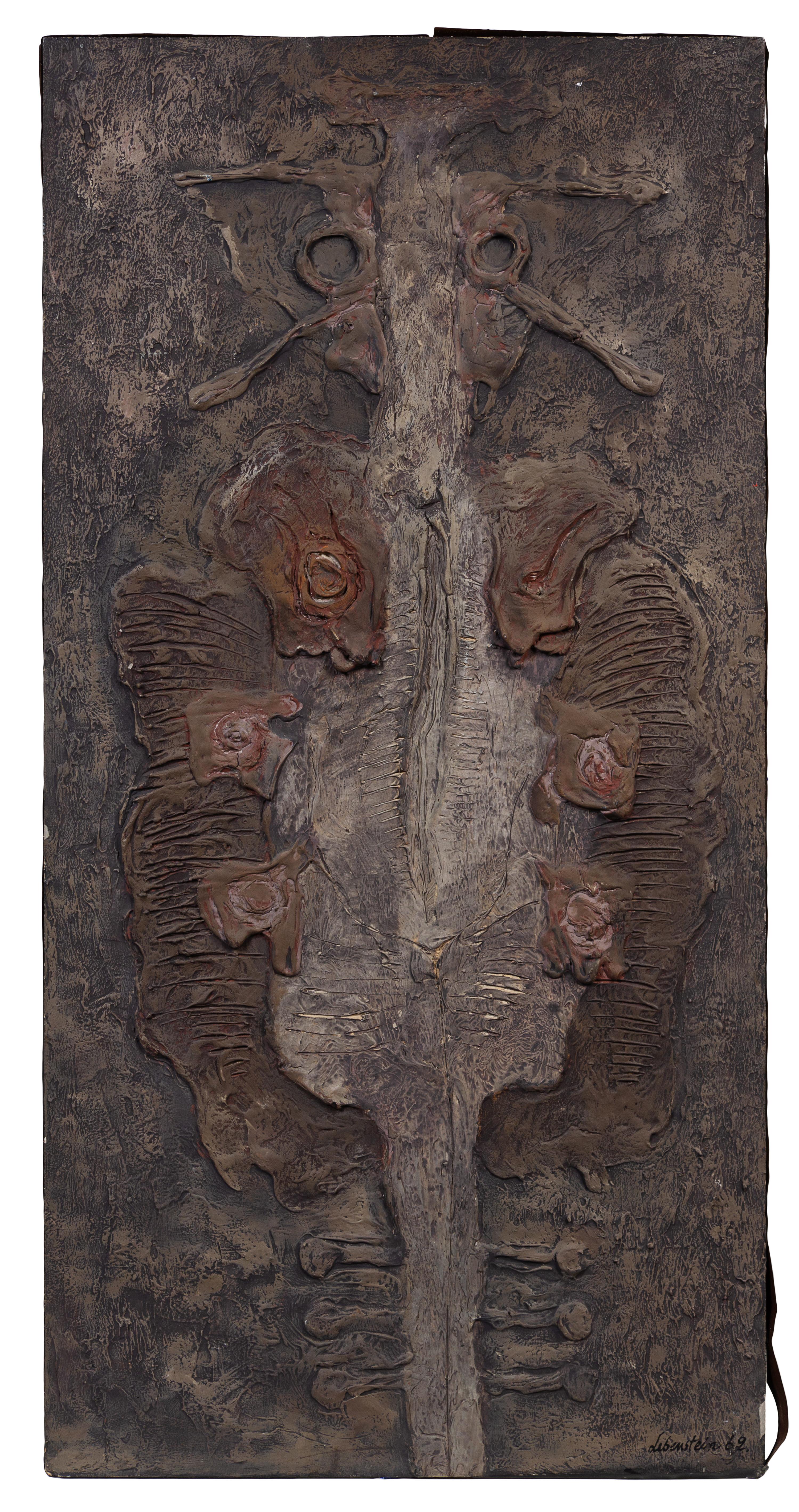 Jan Lebenstein, (Polish/French, 1930-1999), Figure No 163, 1962