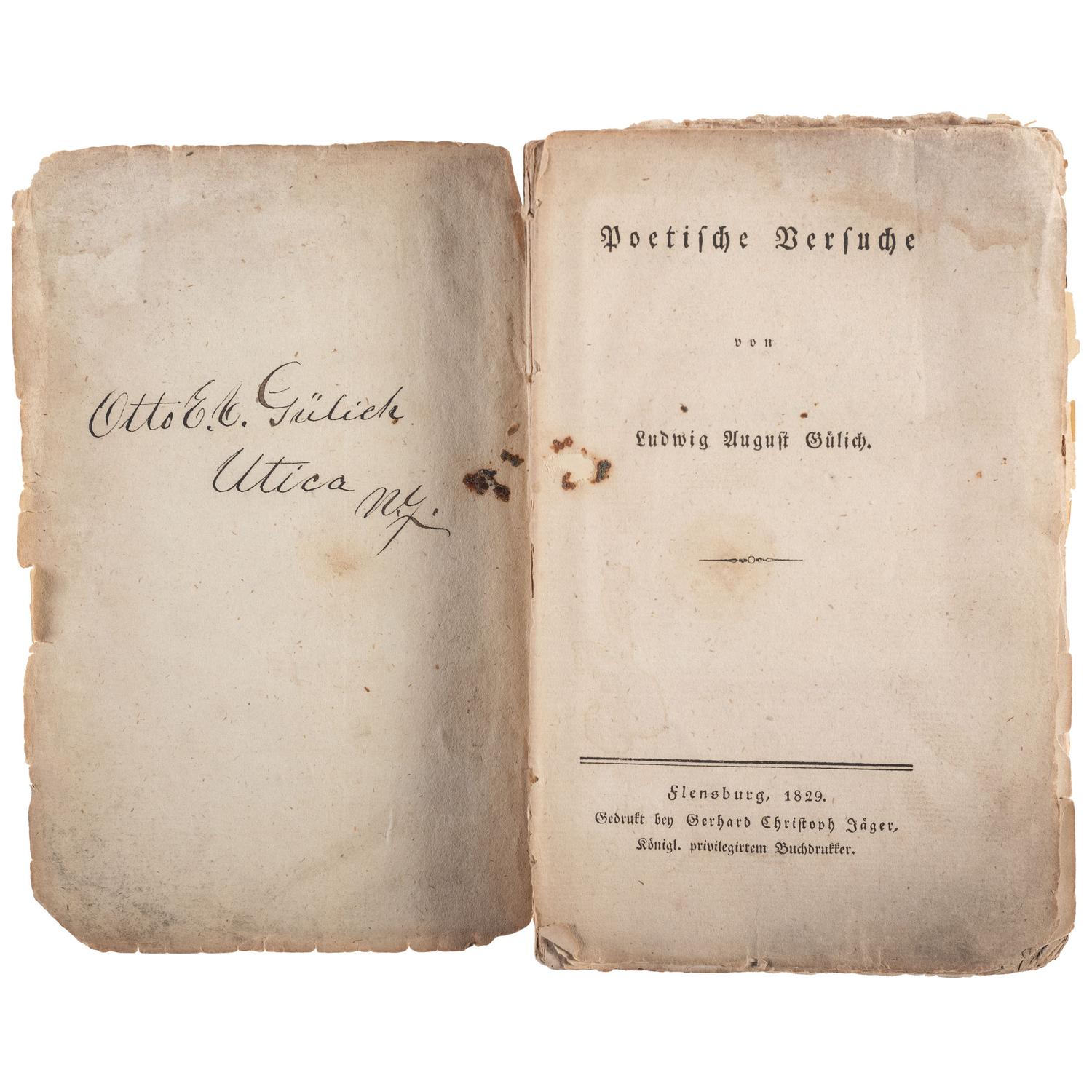 Surgeon Emil Guelich, 9th Illinois Volunteer Infantry. Archive comprising insignia, photographs, and personal items.