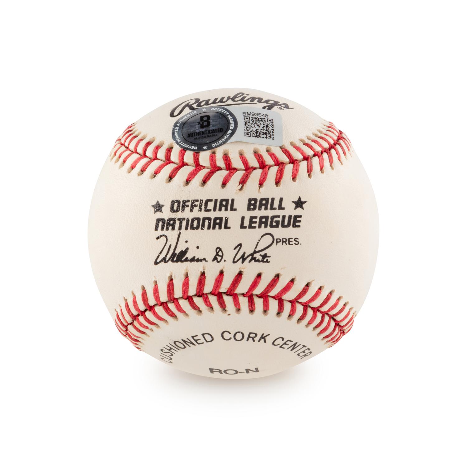 A Vin Scully Single Signed Autograph Baseball (Beckett Authentication Services)