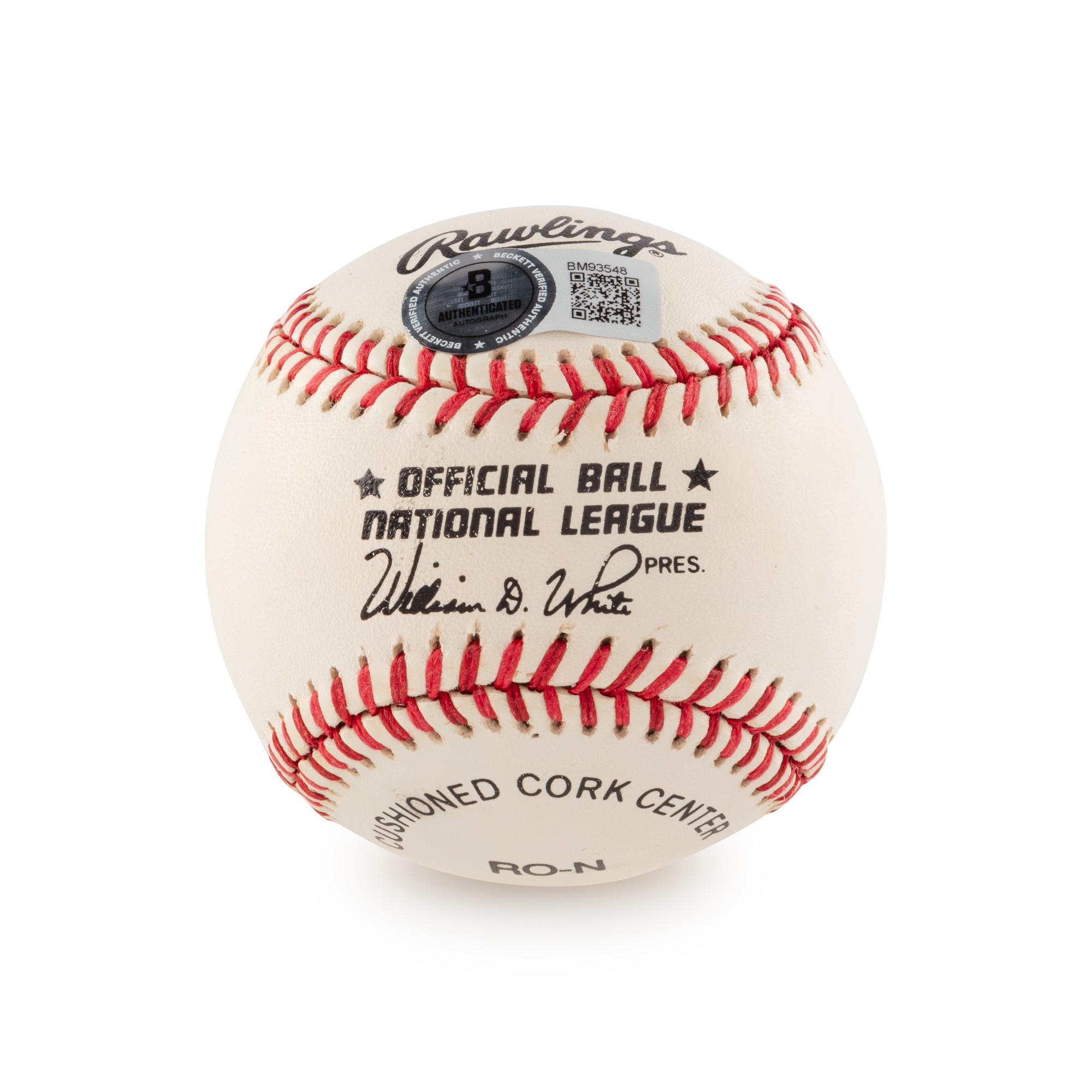 A Vin Scully Single Signed Autograph Baseball (Beckett Authentication Services)