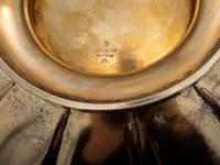 A Silver Gilt Dublin Pattern Footed Centerpiece Bowl