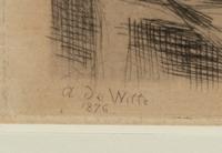 A group of three 20th Century French prints (by Maurice Denis, Adrien de Witte and one signed illegibly)