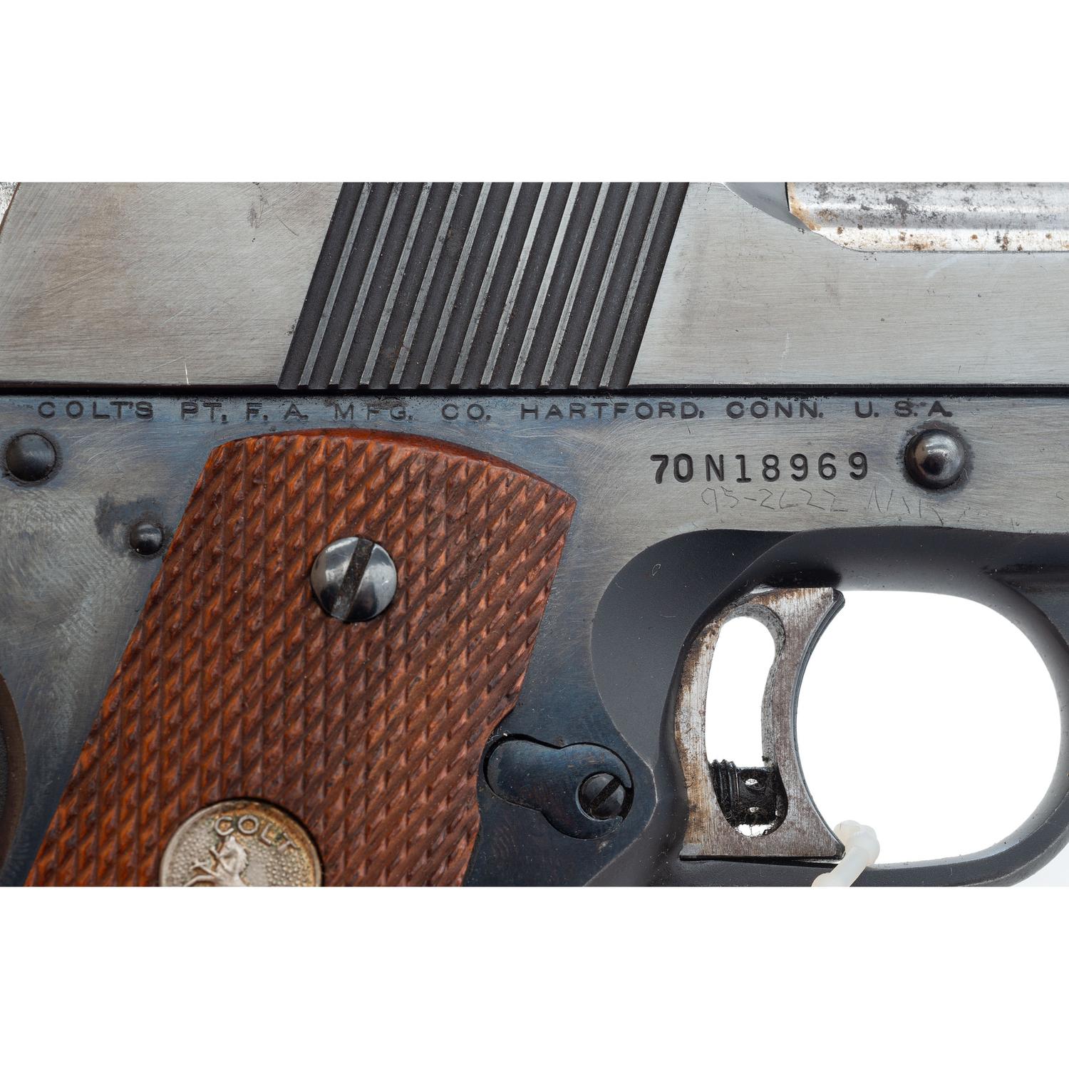 **Colt MK IV Series 70 Gold Cup National Match .45 with .22 Conversion Slide