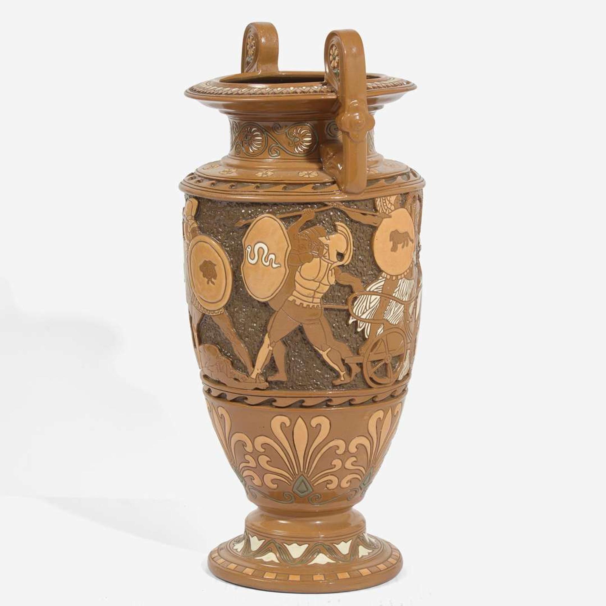 Roseville Pottery (American, active 1890-1954) Rare Della Robbia Krater, USA, circa 1910
