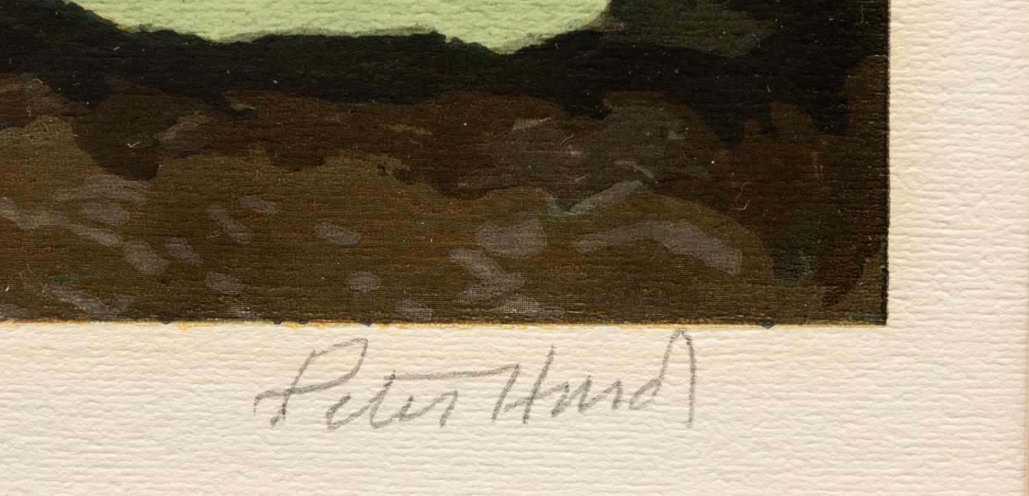 A Watering At Sundown, Artist's Proof