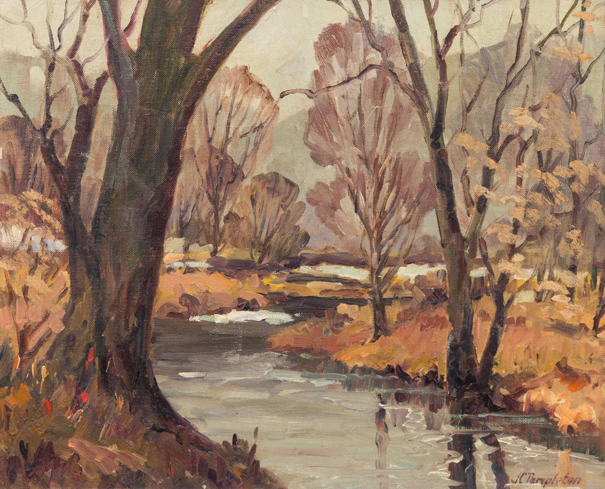 John Templeton, (American, 1880-1958), Landscape