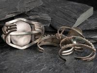 Navajo Silver Cuff Bracelets