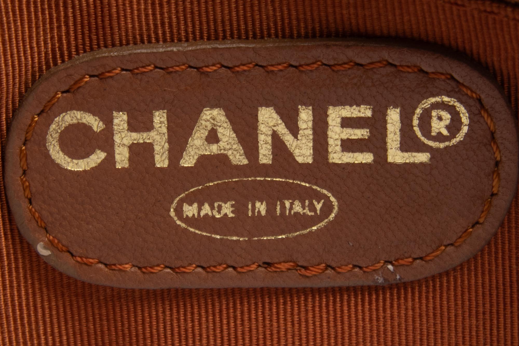 Chanel Crossbody Bag With Faux Tortoise Chain
