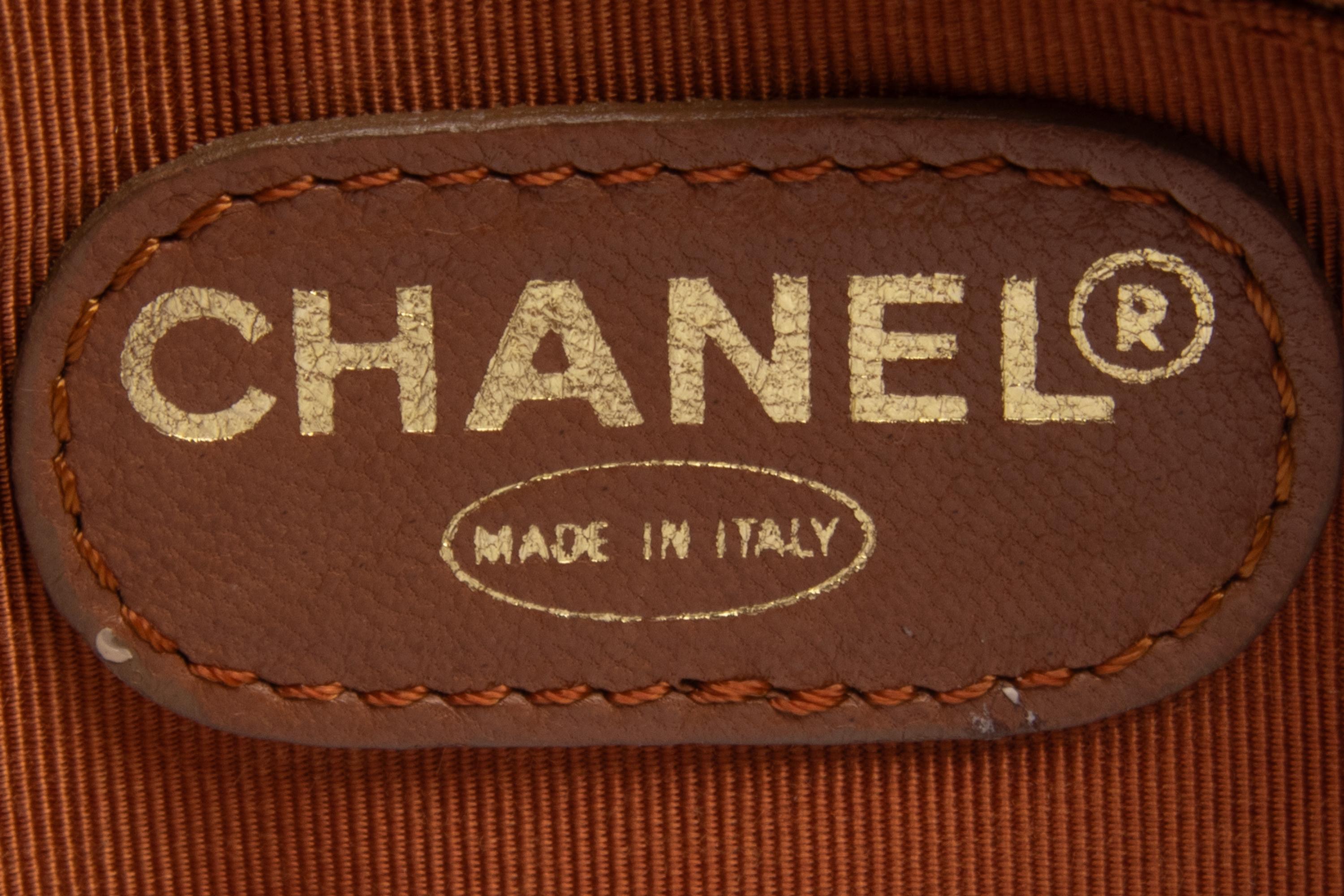 Chanel Crossbody Bag With Faux Tortoise Chain