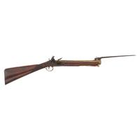 Brass Barrel Flintlock Snap Bayonet Blunderbuss by Barber & Boiler