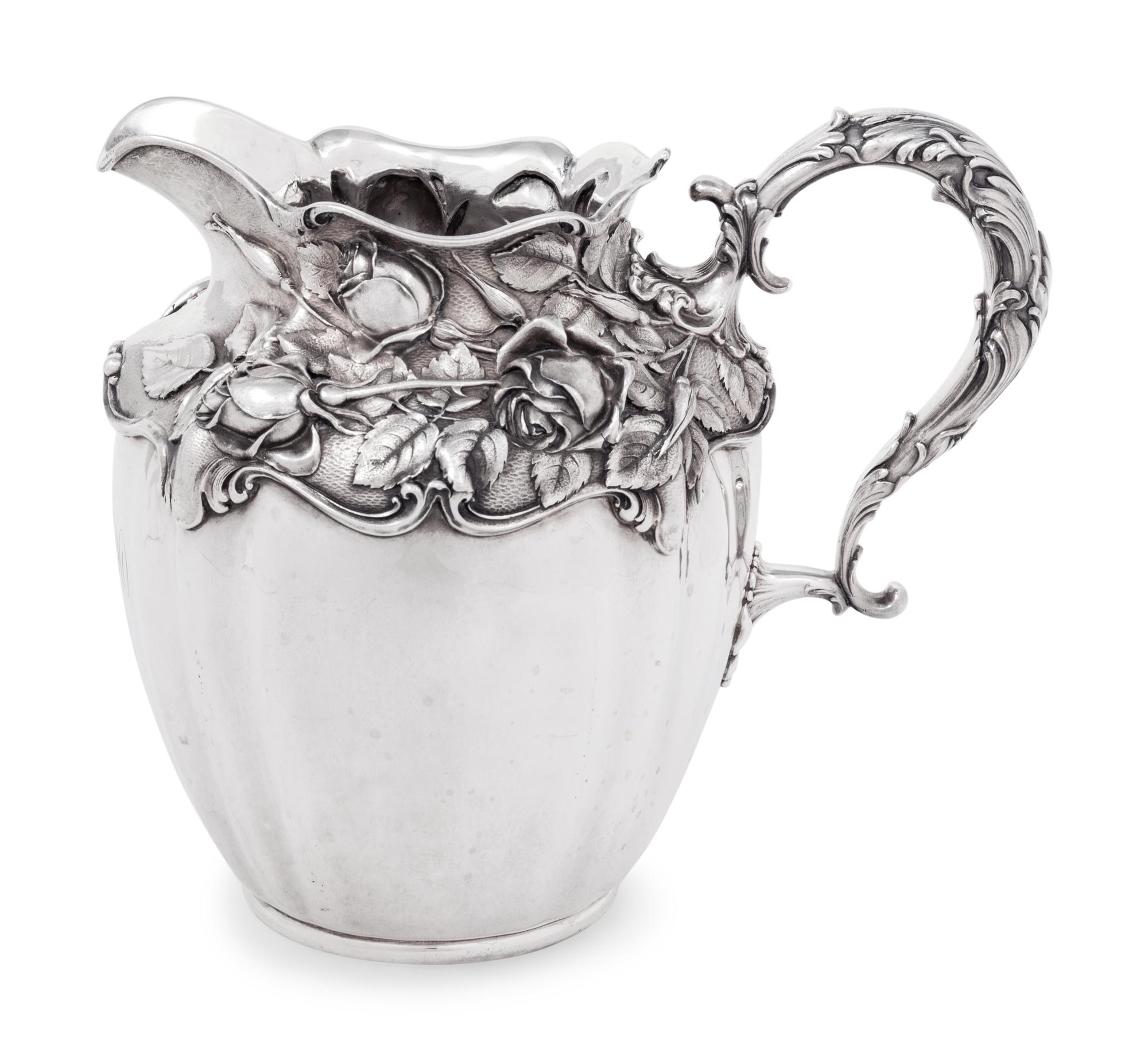 An American Silver Water Pitcher