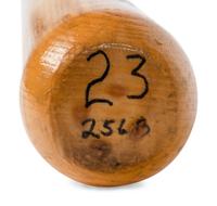 A 1992 Ryne Sandberg Signed Autograph Game Issued Baseball Bat (PSA Certified),