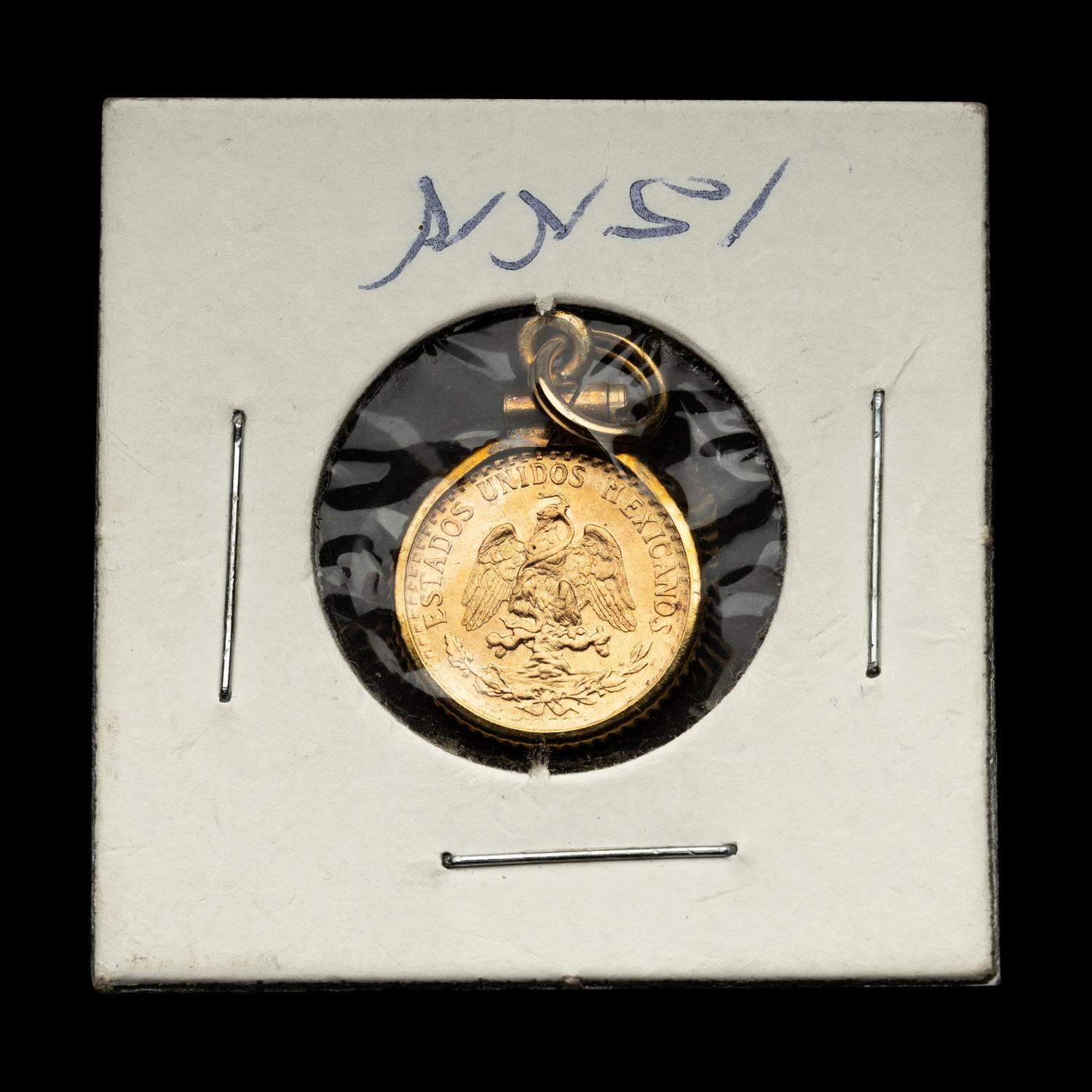 [MEXICO] A 1945 2-Peso Gold Coin