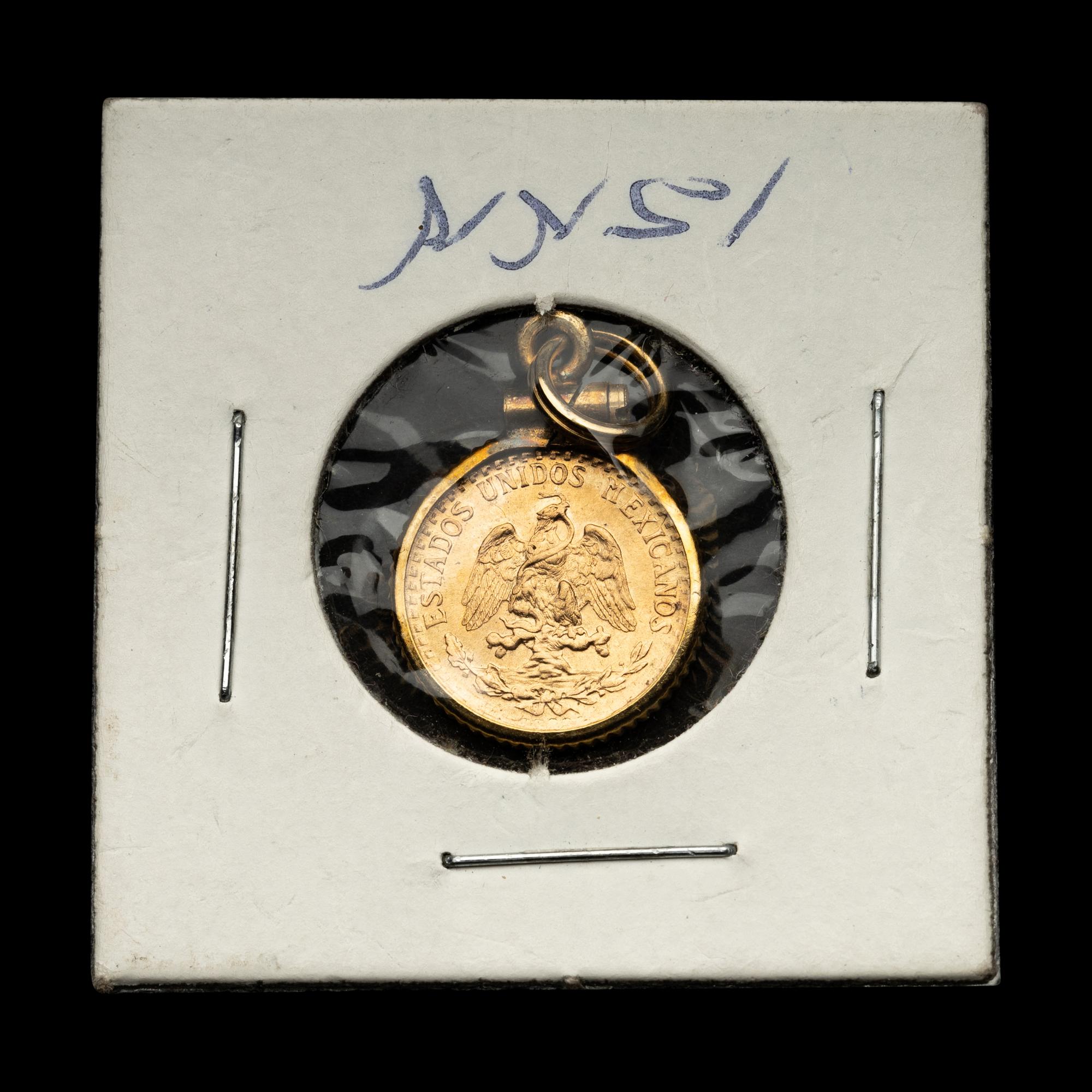 [MEXICO] A 1945 2-Peso Gold Coin