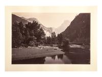WATKINS, Carleton (1829-1916), photographer. Yo-semite Valley: Photographic Views of the Falls and Valley of Yo-semite in Mariposa County, California. San Francisco: N.p., 1863.