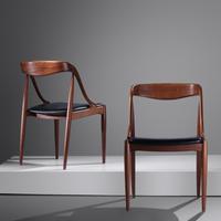 Pair of Dining Chairs, c. 1960 Uldum Mobelfabrik, Denmark