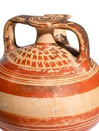 A Mycenaean Pottery Stirrup Jar