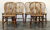 A Set of Six Windsor Chairs Height 35 3/4 inches. — 18TH/19TH CENTURY