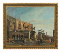 Capriccio View of the Piazzetta with the Horses of San Marco