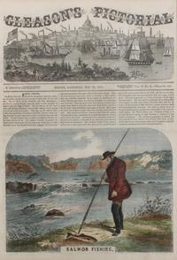 Six Hand Colored Fishing Prints Height 15 x width 10 inches (largest) — LATE 19TH/EARLY 20TH CENTURY