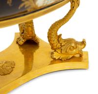 A Sevres Porcelain Bowl Mounted on Gilt Bronze Stand — 20TH CENTURY