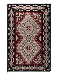 Navajo Roomsize Ganado Pattern Weaving / Rug