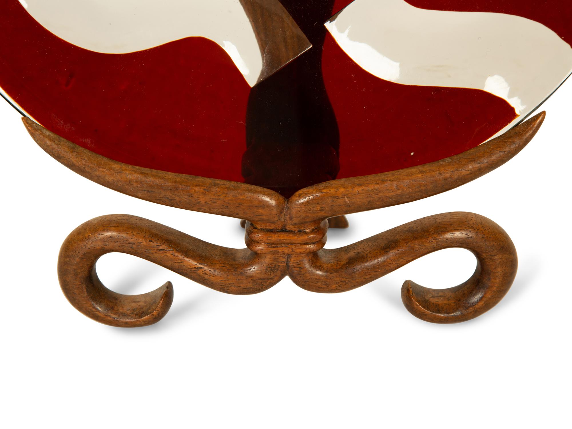 An Art Glass Plate by Vladimir Klein — 20th Century