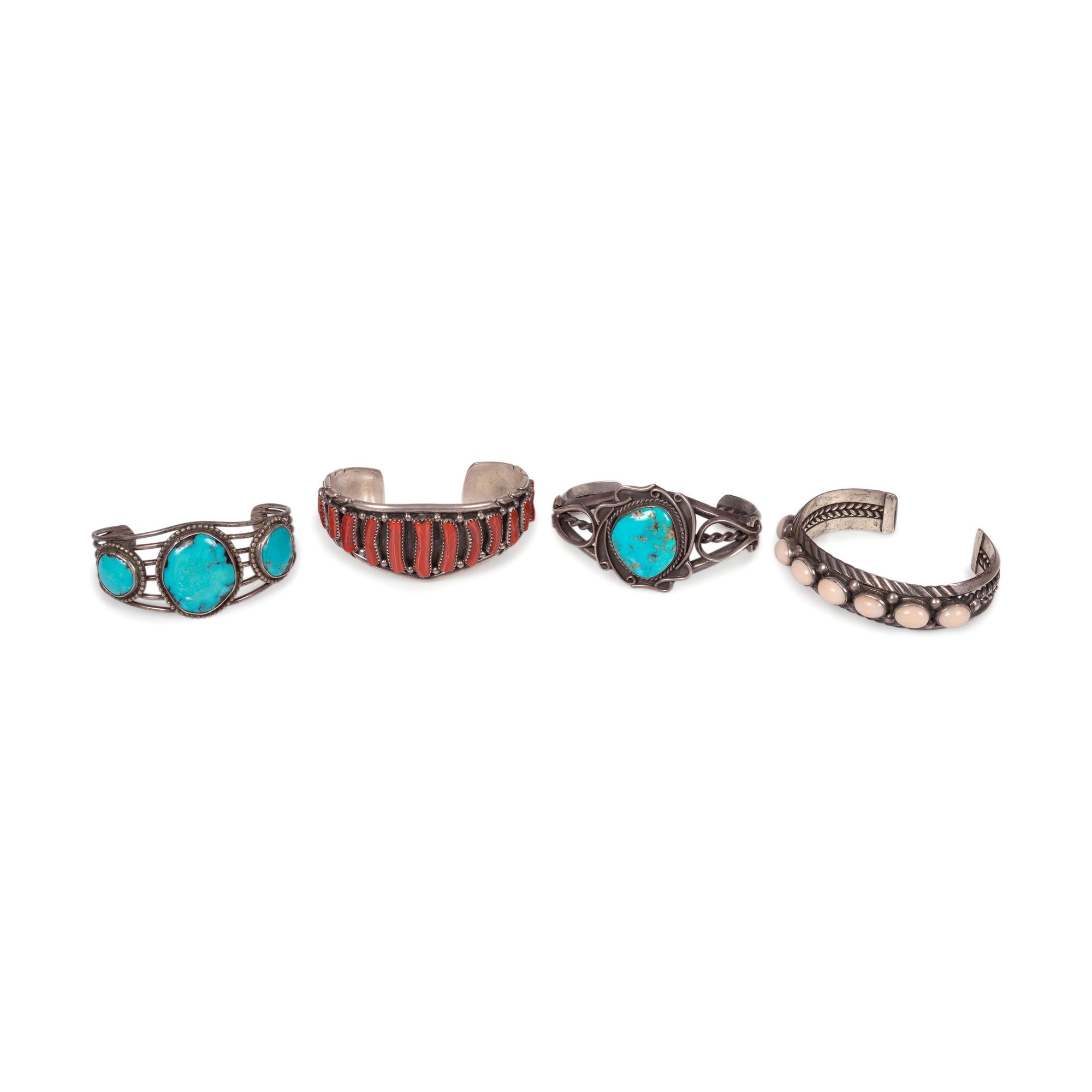 Navajo Silver Cuff Bracelets
