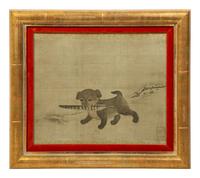 Three Chinese Decorative Prints on Paper — 20TH CENTURY