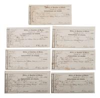 [CIVIL WAR]. War-date documents relating to Ohio, Indiana, and Wisconsin.