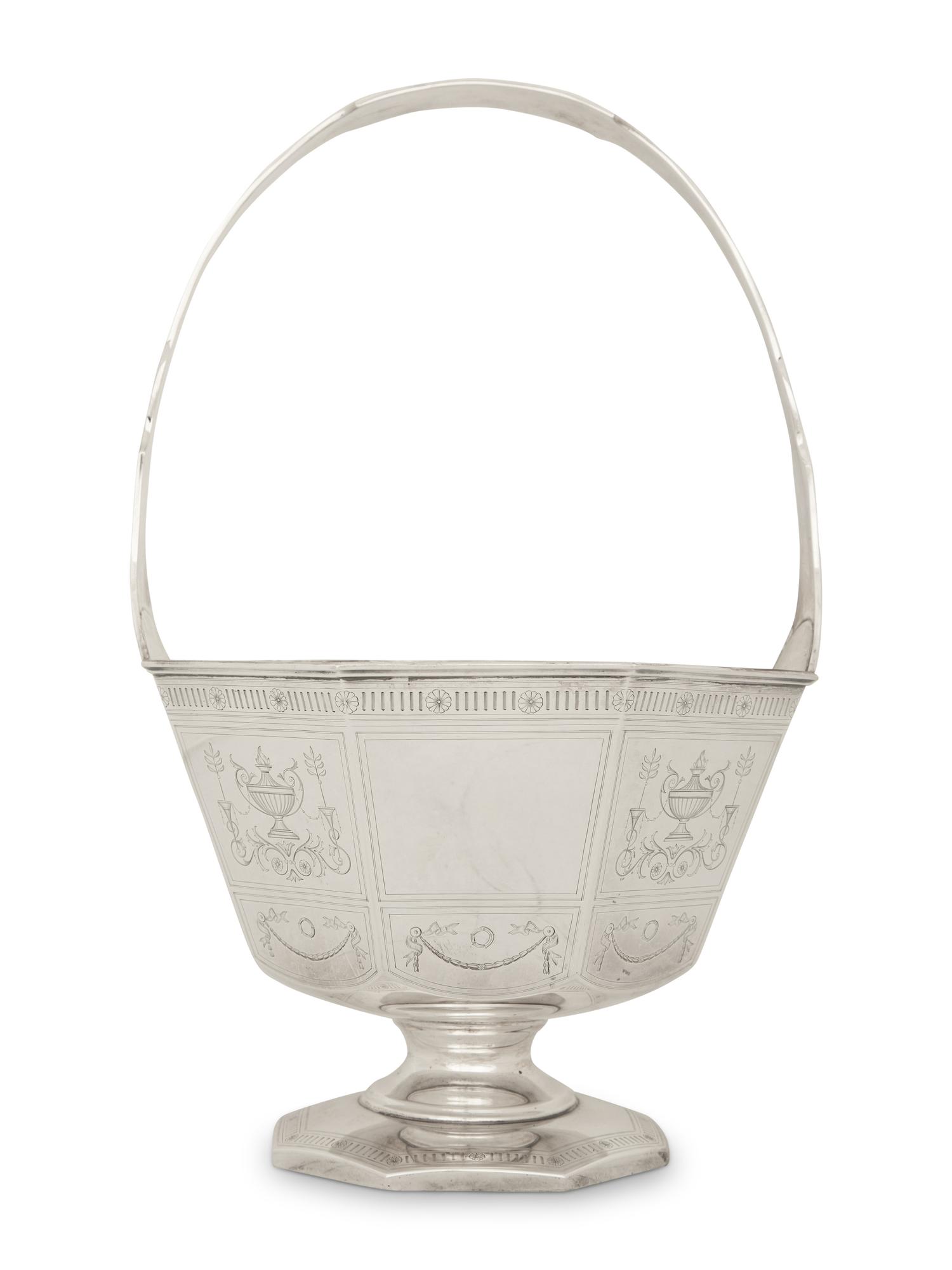 An American Silver Basket