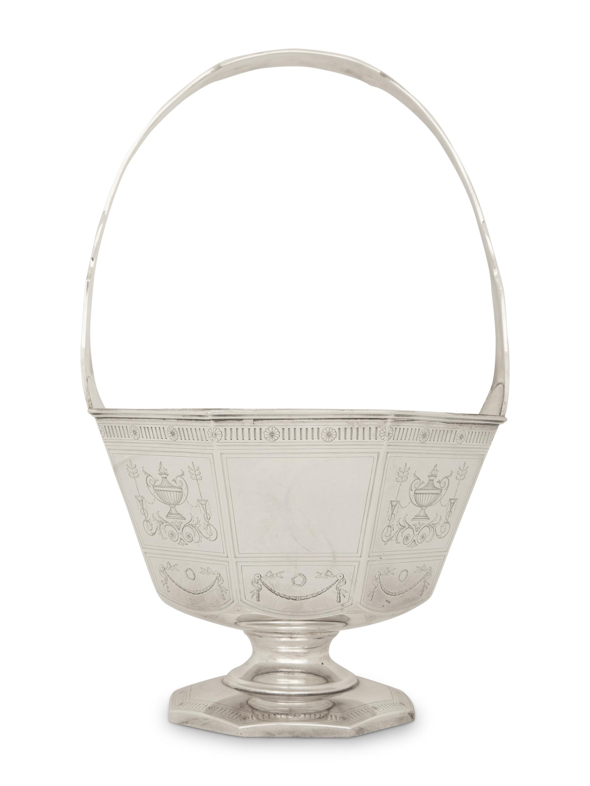 An American Silver Basket