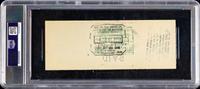 A Ty Cobb Signed Autograph Check (PSA 9 AUTO MINT)