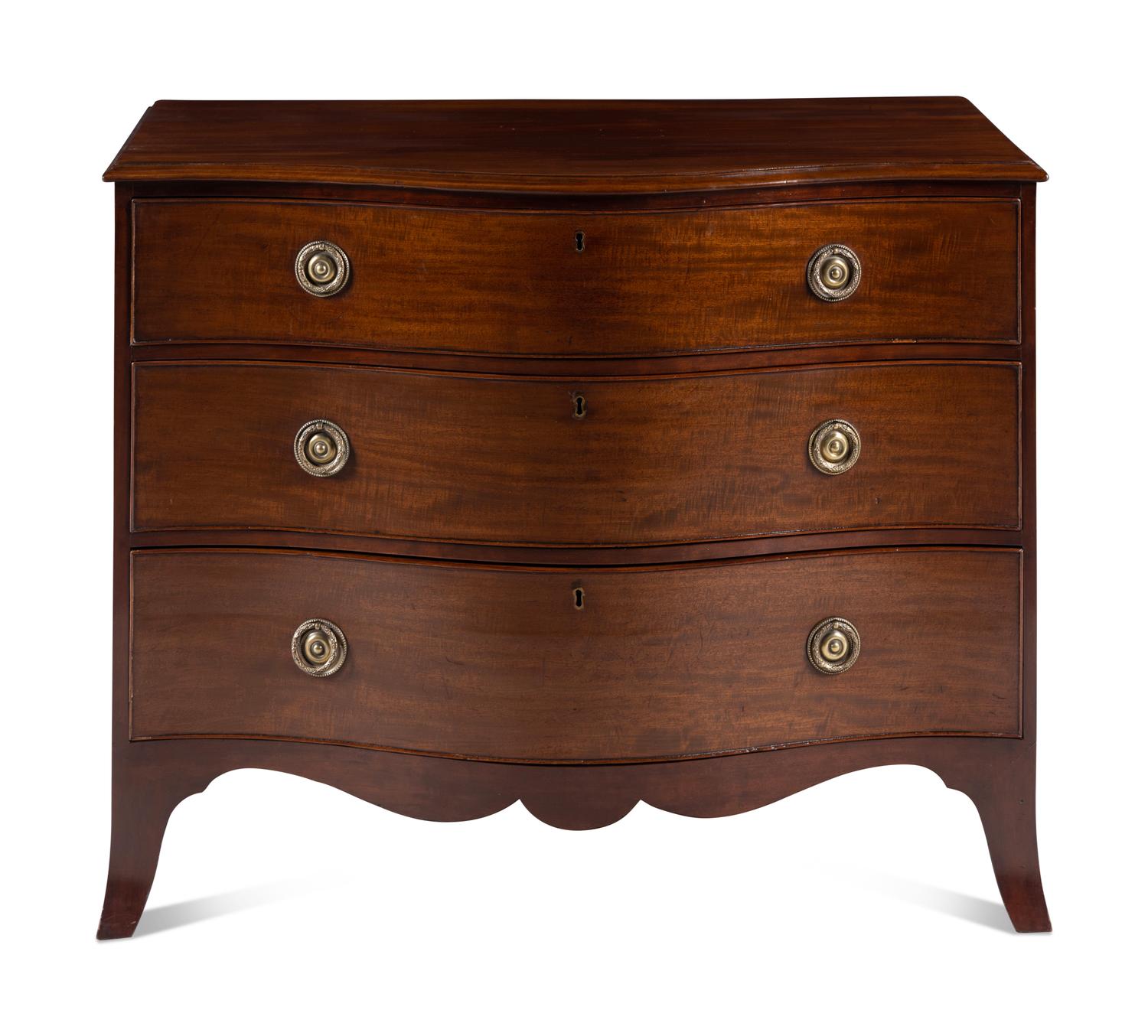 A Regency Mahogany Chest of Drawers
