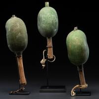Pueblo Polychrome Gourd Rattles, From the Collection of Dick Jemison, Alabama