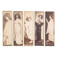 [EARLY PHOTOGRAPHY]. A group of 10 photographs of women in ethnic dress. Elizabeth, New Jersey: Alfred S. Campbell Art Co., 1902.