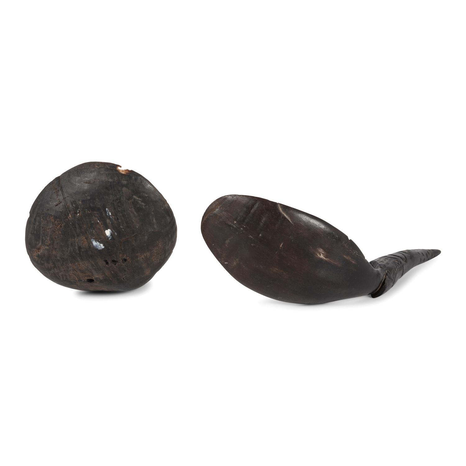 Northwest Coast Carved Horn Spoons