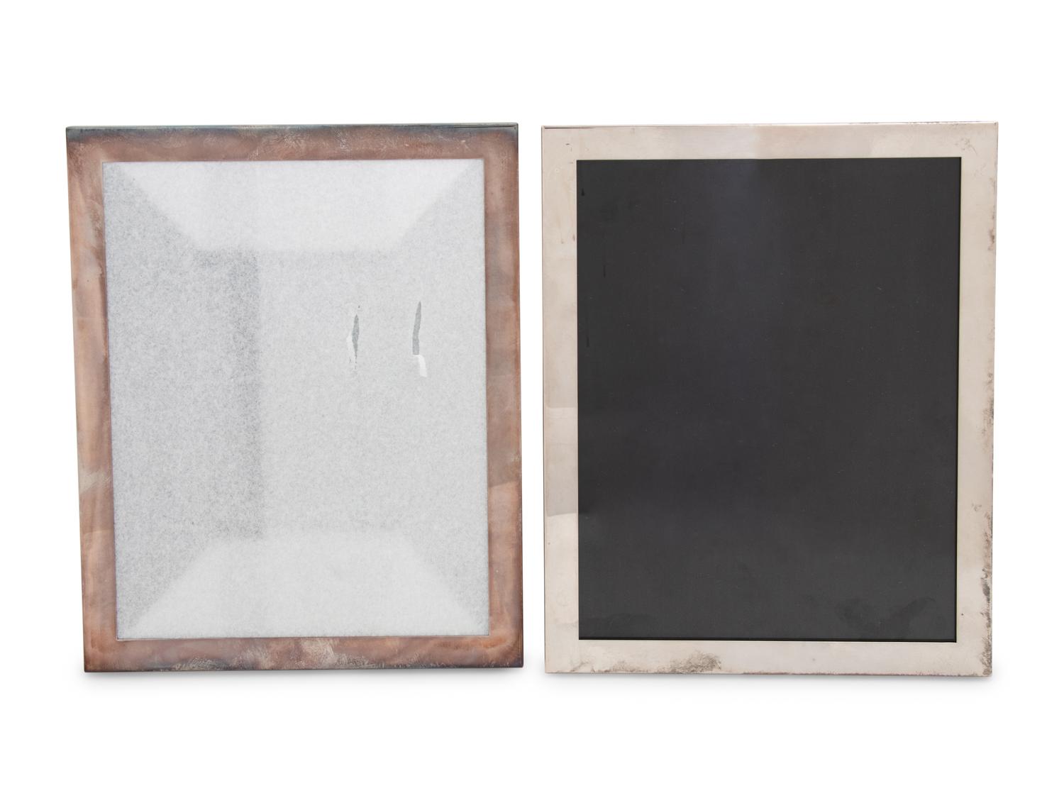 A Pair of Tiffany & Co. Silver Picture Frames