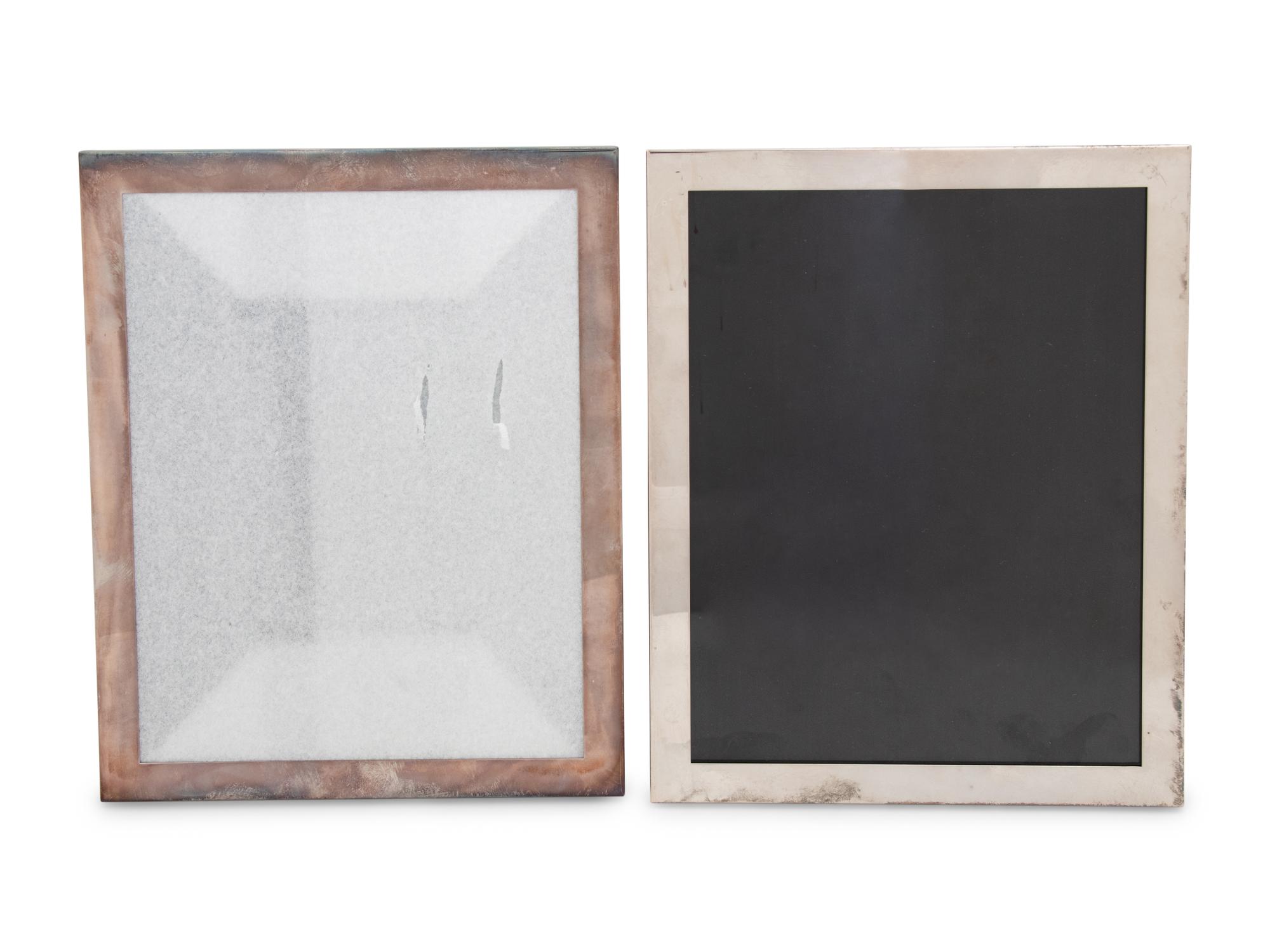 A Pair of Tiffany & Co. Silver Picture Frames