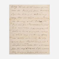 [Washington, George] Greene, Nathanael Autograph Draft Letter, signed