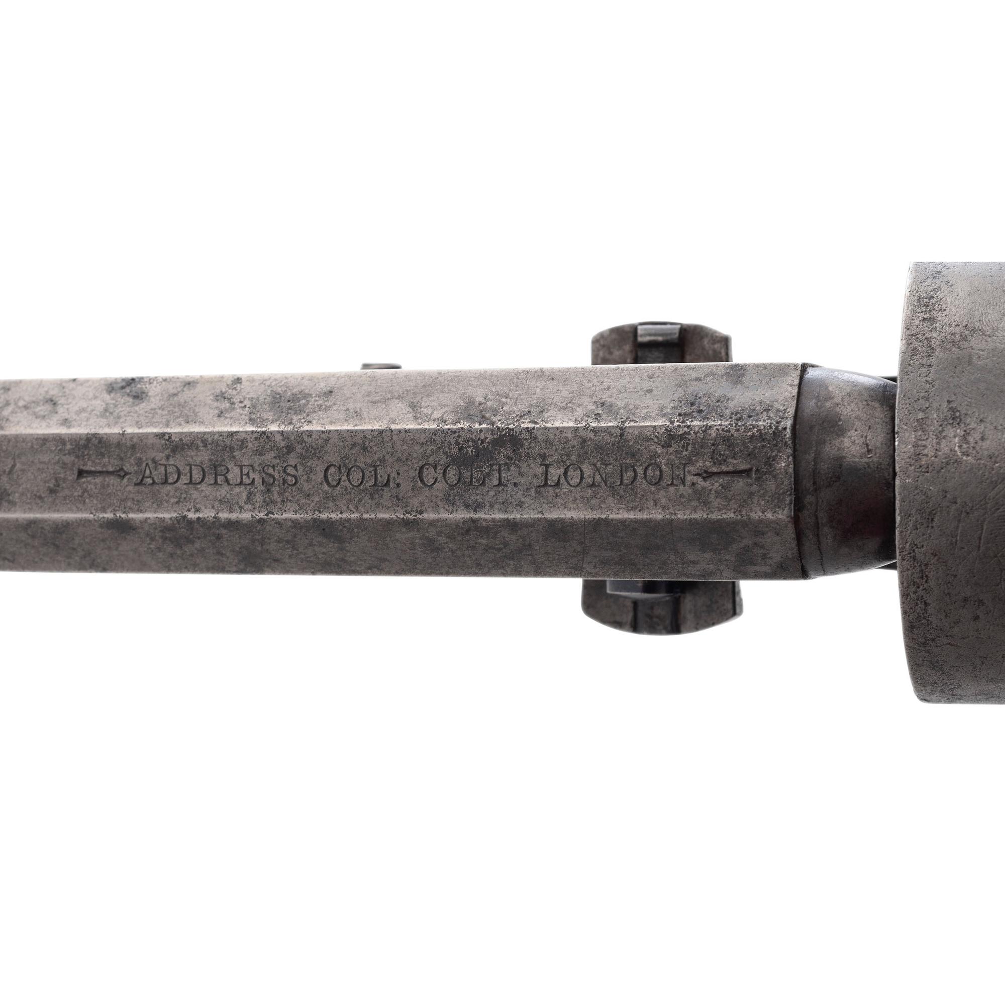 Early London Colt 1851 Navy Revolver