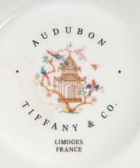 A Pair of Limoges Porcelain Cache Pots in the Audubon Pattern