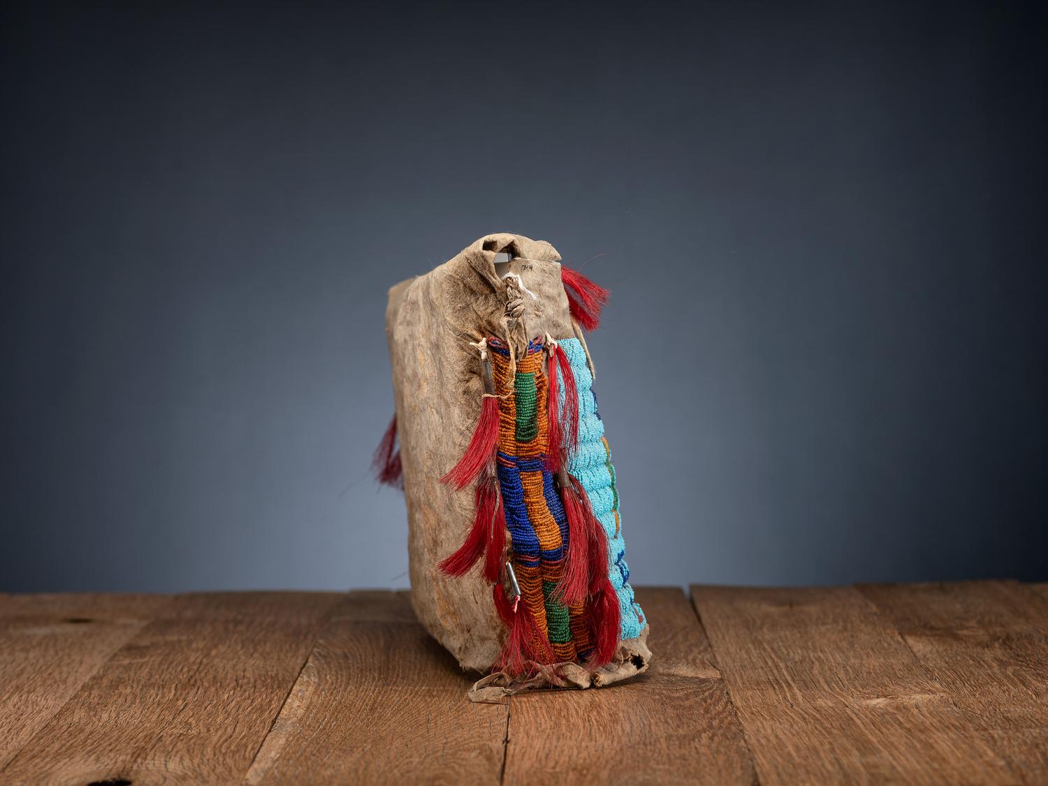 Sioux Beaded Hide Possible Bag
